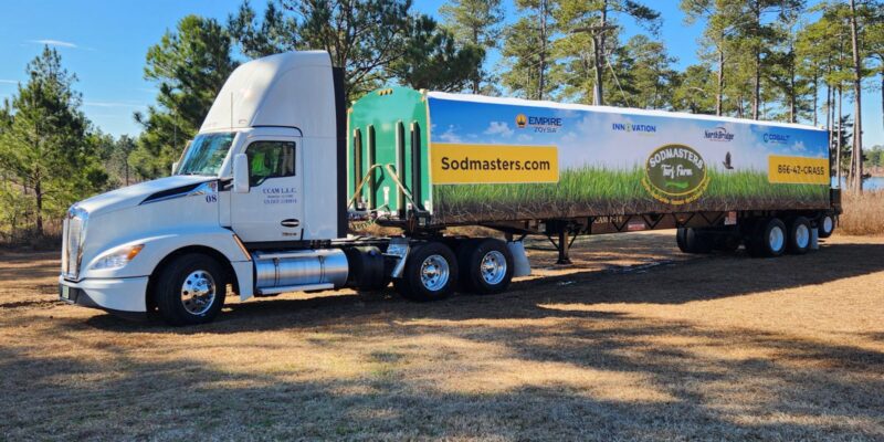 Driving Success: The Crucial Role of Big Truck Drivers in Our Sod Delivery Operations